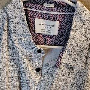 Paper denim & cloth button down short sleeve